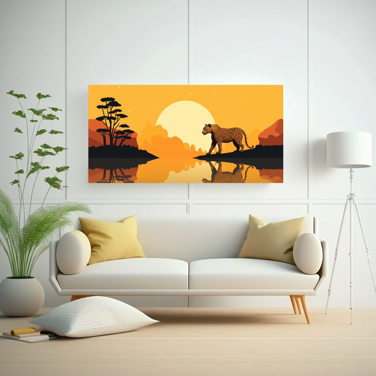 GENERICO - Pinturas De Decoración Minimalista Con 140x70 Cm