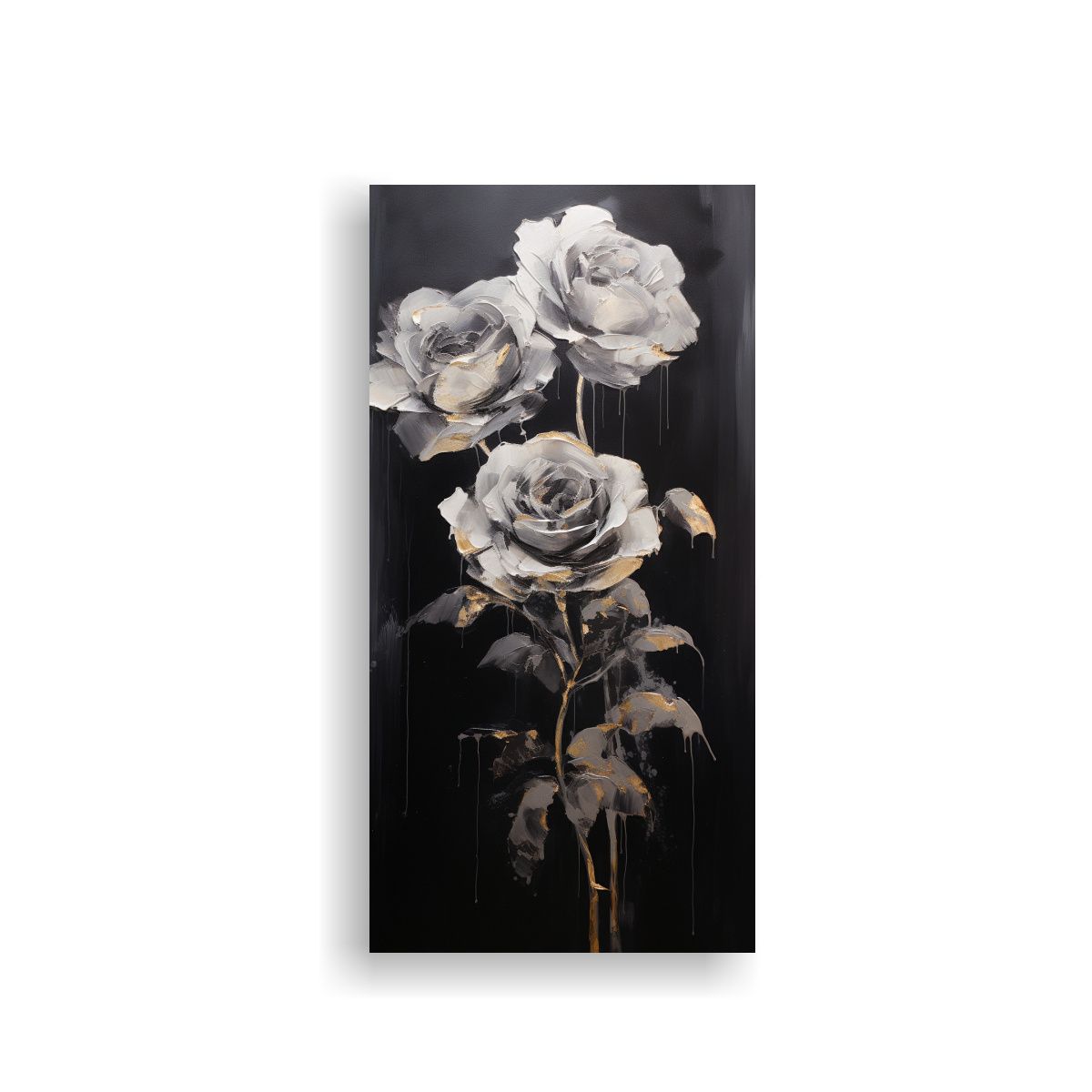 GENERICO - Cuadro De Arte Contemporáneo Estilo Galería 70x140 Cm