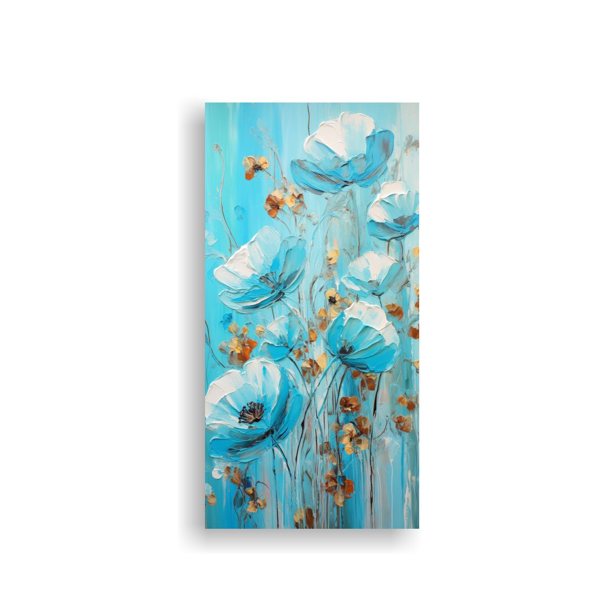 GENERICO - Cuadro Vanguardia Figuras En Lienzo Estilo 70x140 Cm