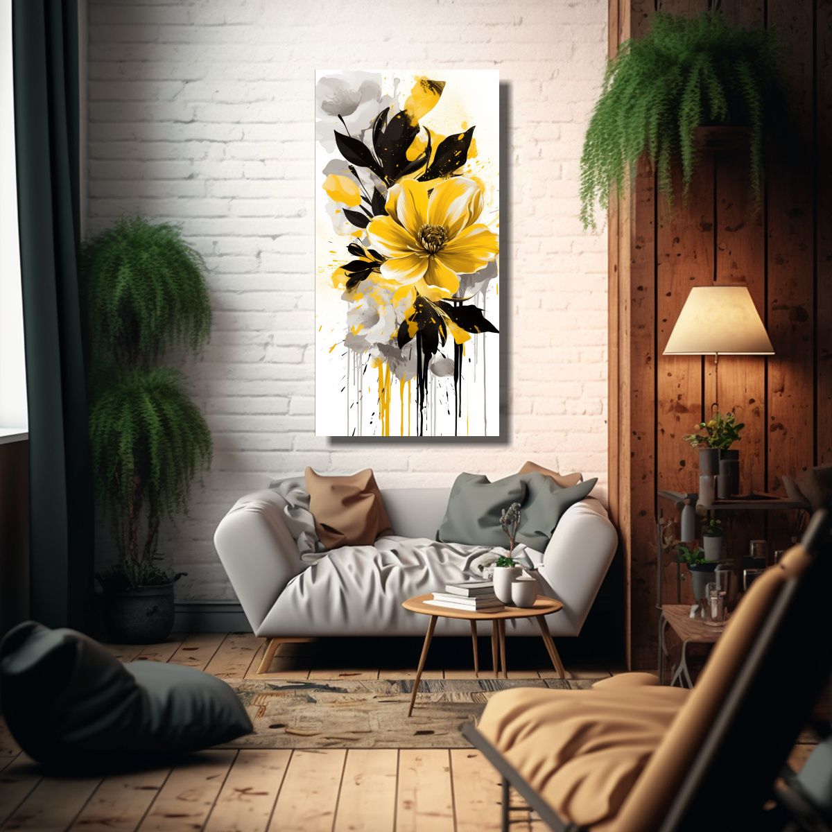 GENERICO - Pinturas Decorativas Estilo Neonoir Con 70x140 Cm