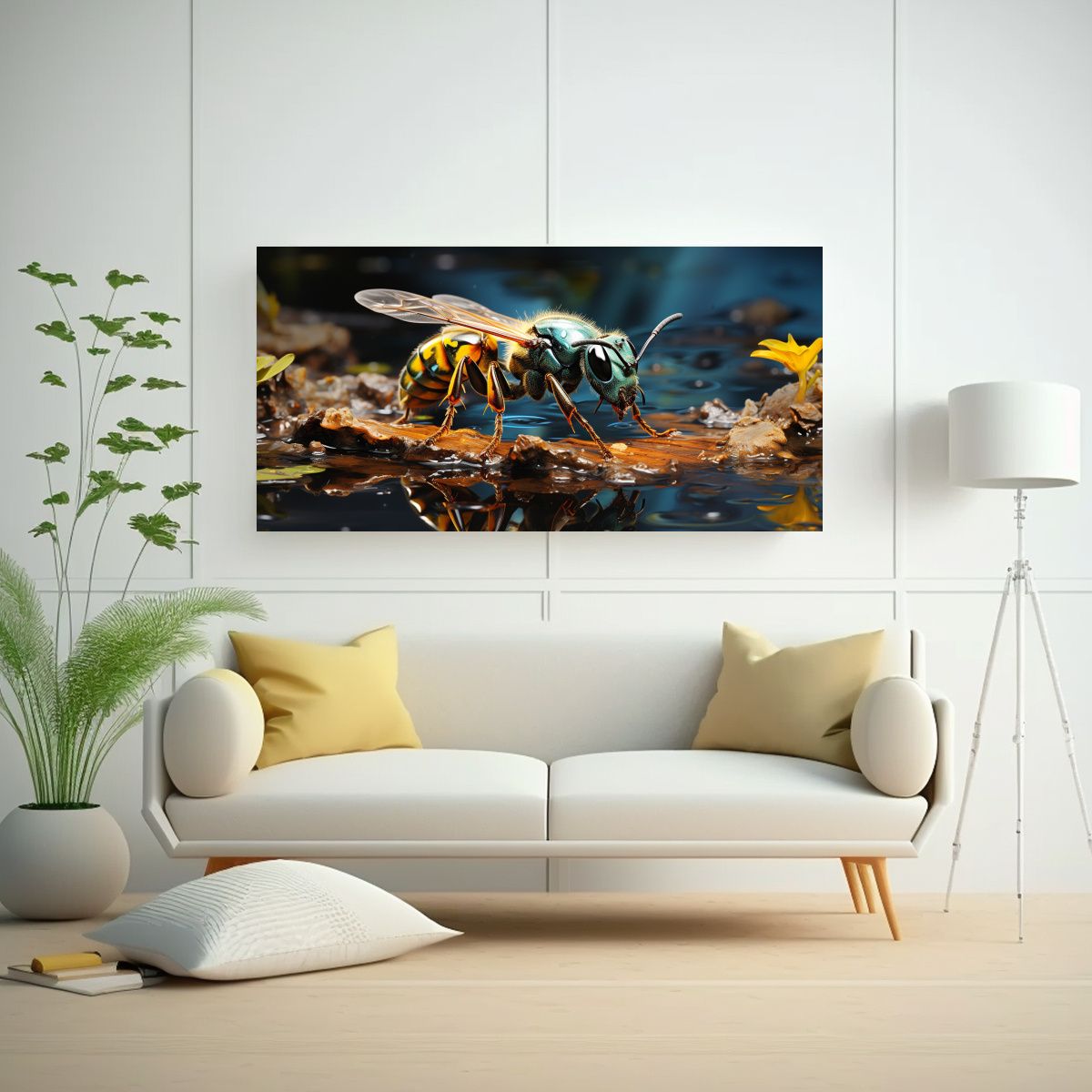 GENERICO - Cuadro En Bastidor Inspiración Fantástica 120x60 Cm