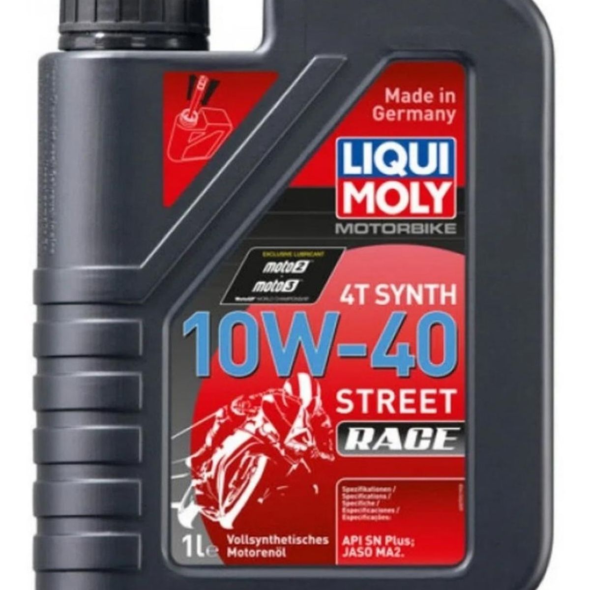 LIQUI MOLY - Aceite para Moto 10w40 4t Full Sintetico Liqui Moly