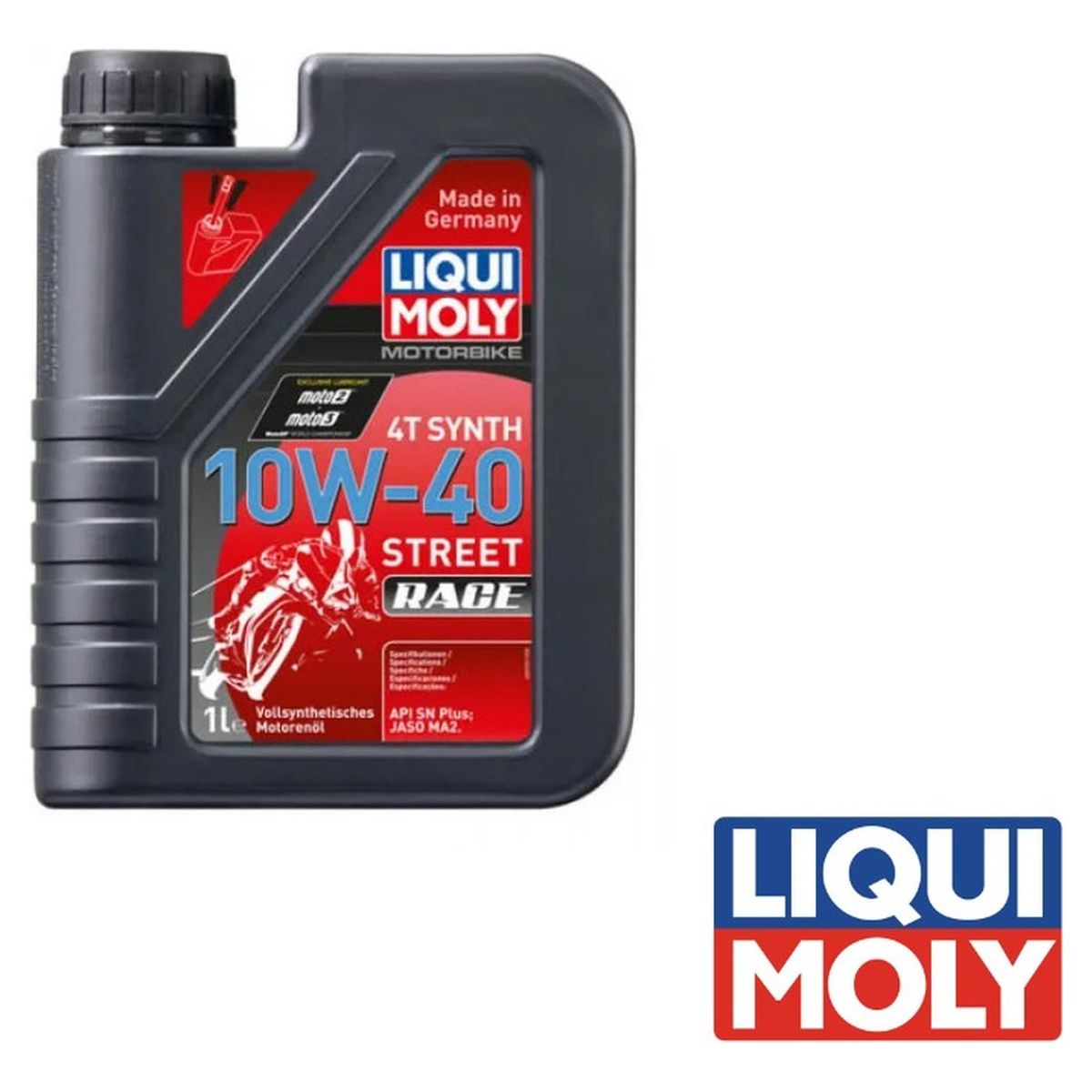 LIQUI MOLY - Aceite para Moto 10w40 4t Full Sintetico Liqui Moly