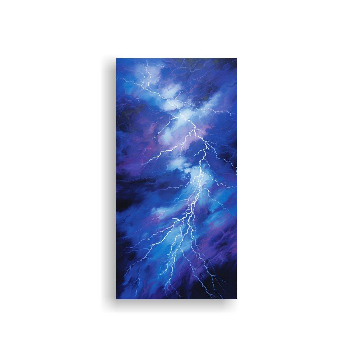 GENERICO - Cuadro Vertical Interpretación Abstracta De La 70x140 Cm