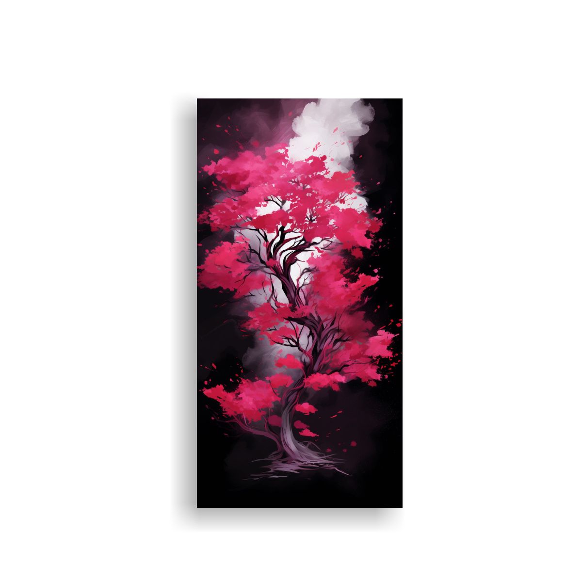 GENERICO - Cuadro Moderno Belleza A Un Árbol De Cedro En 70x140 Cm.