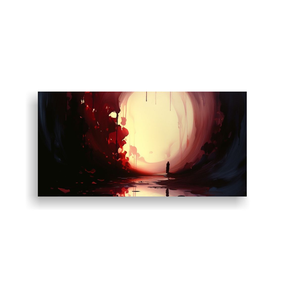 GENERICO - Cuadro Fotografía Abstracta Para Decorar Tu 140x70 Cm