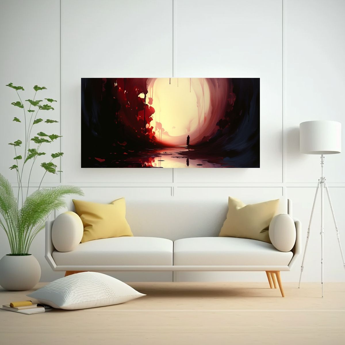 GENERICO - Cuadro Fotografía Abstracta Para Decorar Tu 140x70 Cm