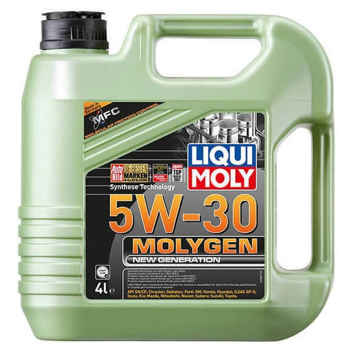 LIQUI MOLY - Aceite Para Motor Liqui Moly Molygen Full Sintético 5w-30 4l