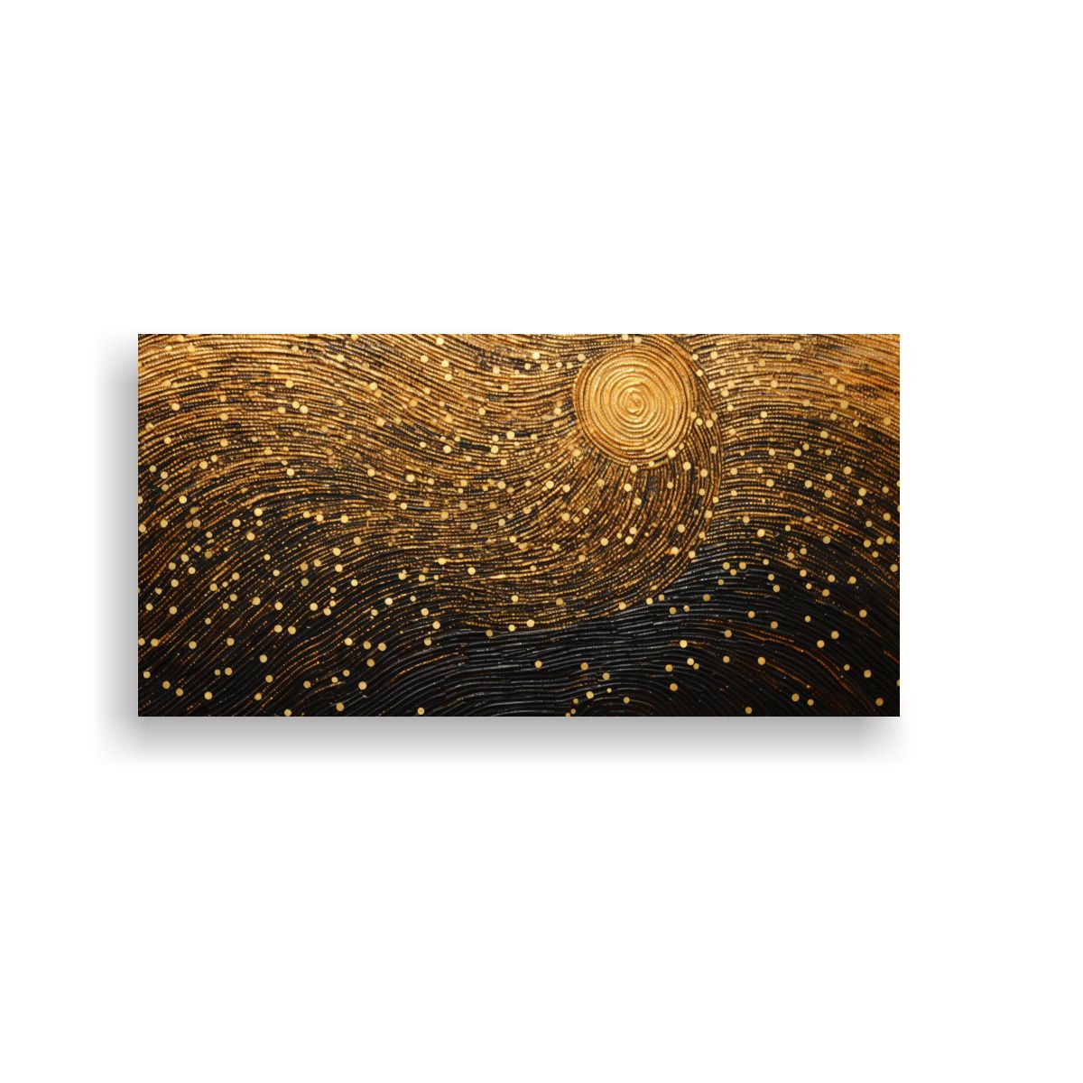 GENERICO - Cuadro Movimiento Vitalidad Estilo Puntillismo 120x60 Cm