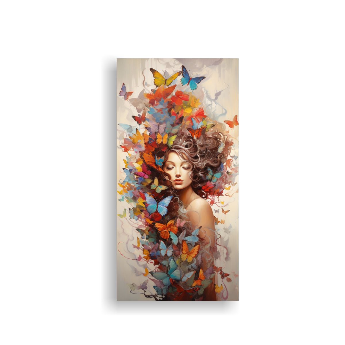 GENERICO - Pinturas De Mariposas Abstractas Para Decorar 70x140 Cm