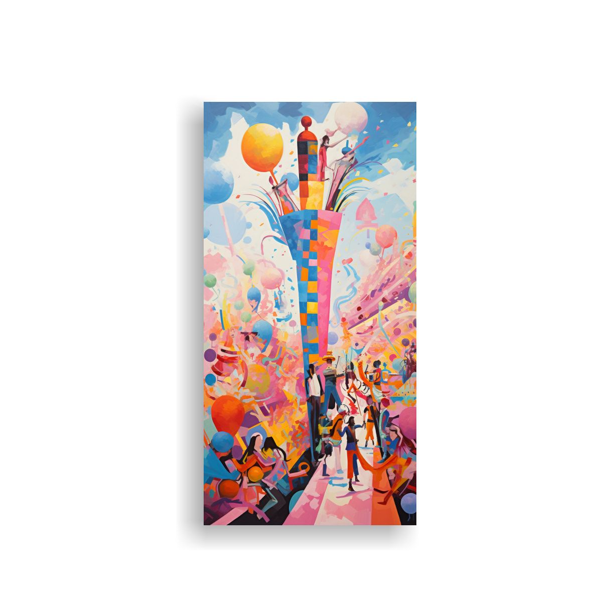 GENERICO - Pinturas Decorativas De Arte Abstracto De Una 70x140 Cm