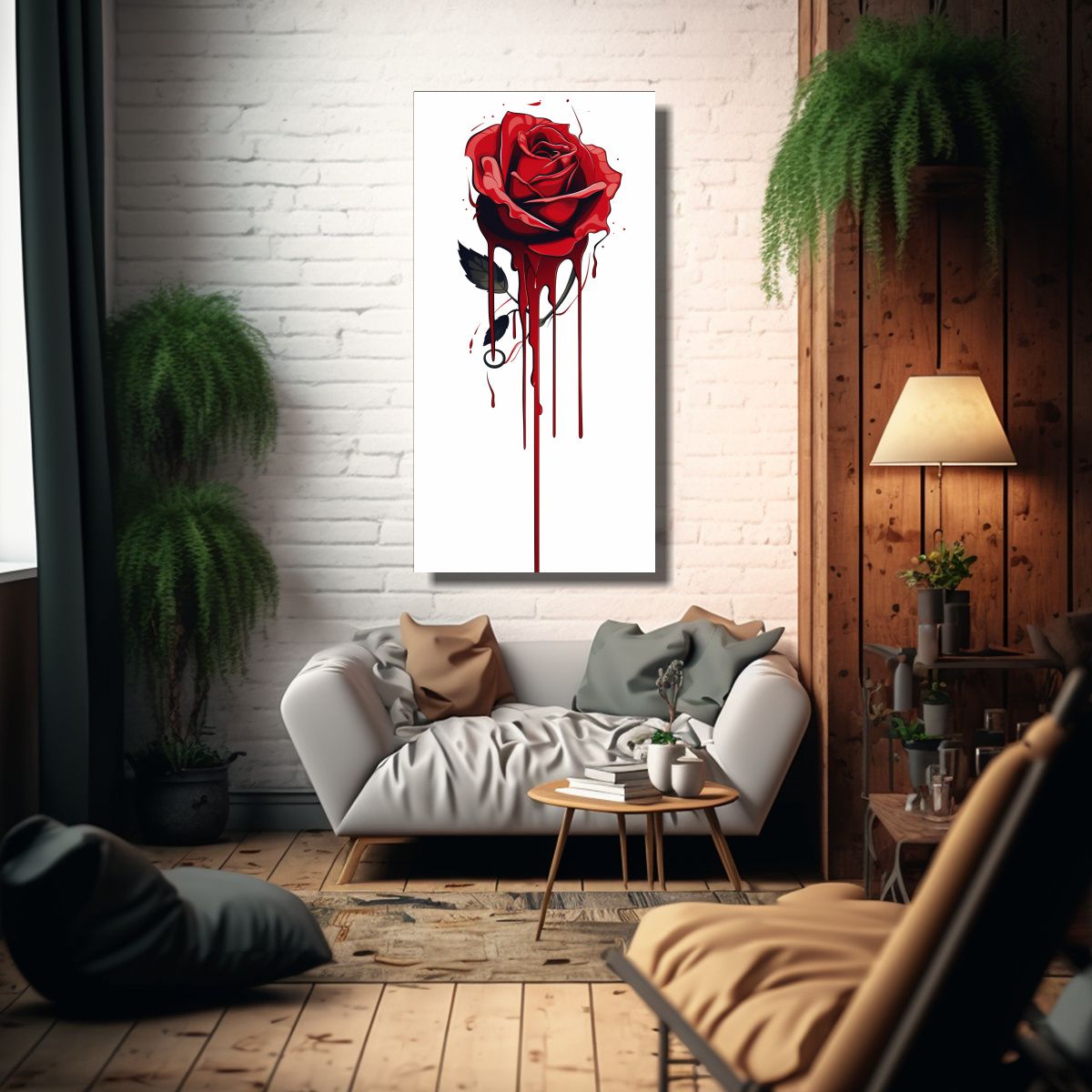 GENERICO - Pintura Al óleo Sobre Lienzo De Diseño Clásico 70x140 Cm