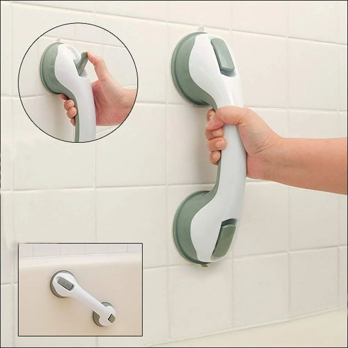 GENERICO - Agarradera Manilla Barra de Seguridad Baño Ducha