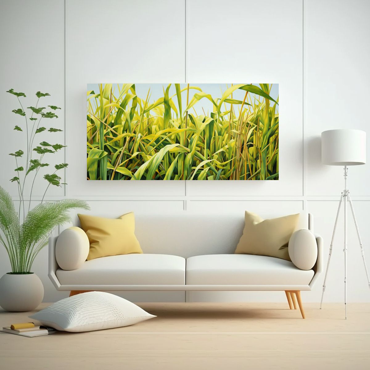 GENERICO - Pintura Abstracta De Alta Calidad En Estilo óleo 120x60 Cm.