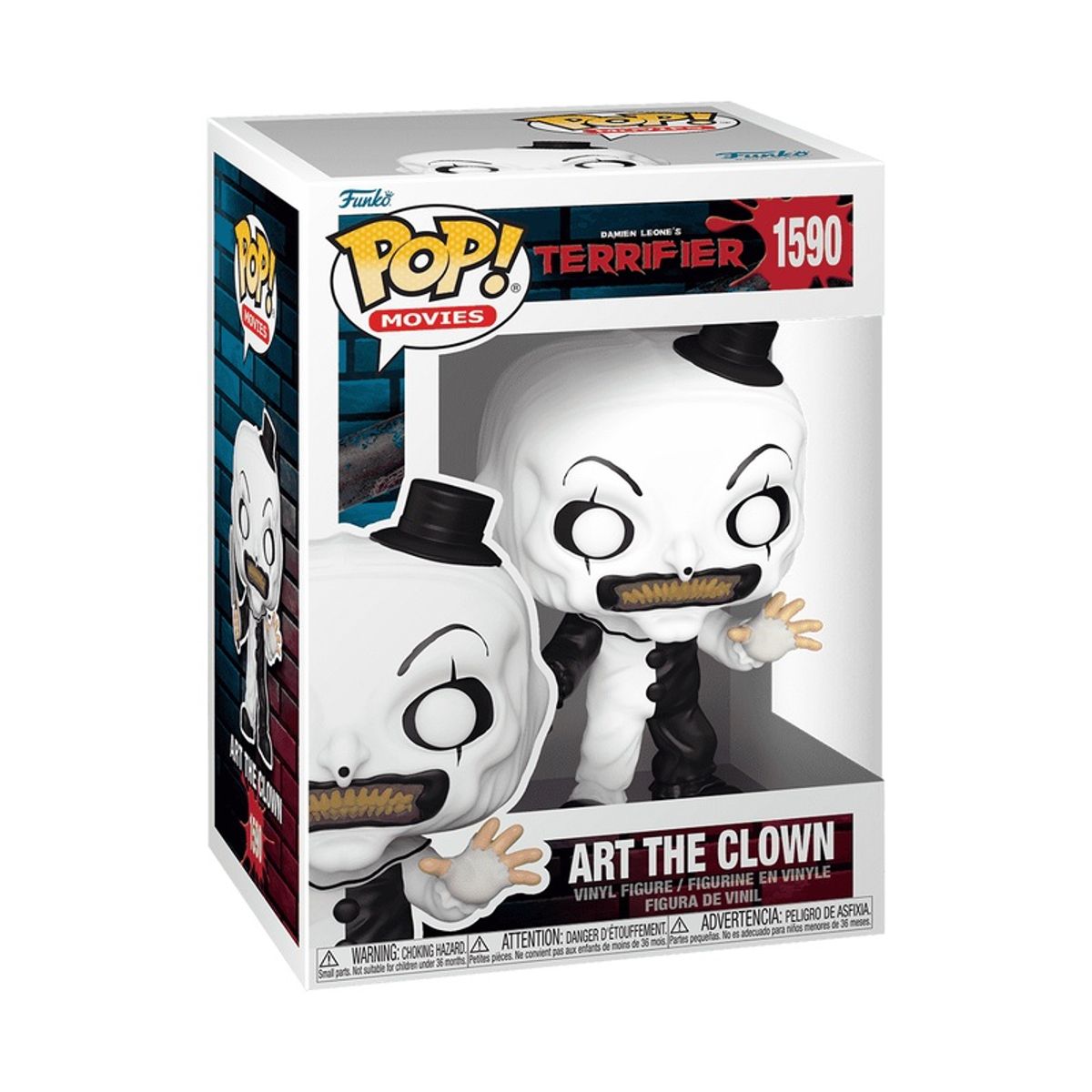 FUNKO - Funko Pop Terrifier – Art El Payaso 1590 + Protector