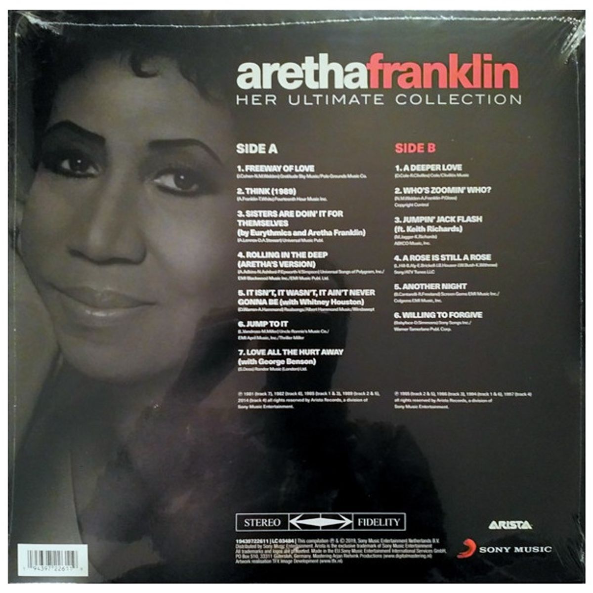 GENERICO - ARETHA FRANKLIN - HER ULTIMATE COLLECTION/ VINILO