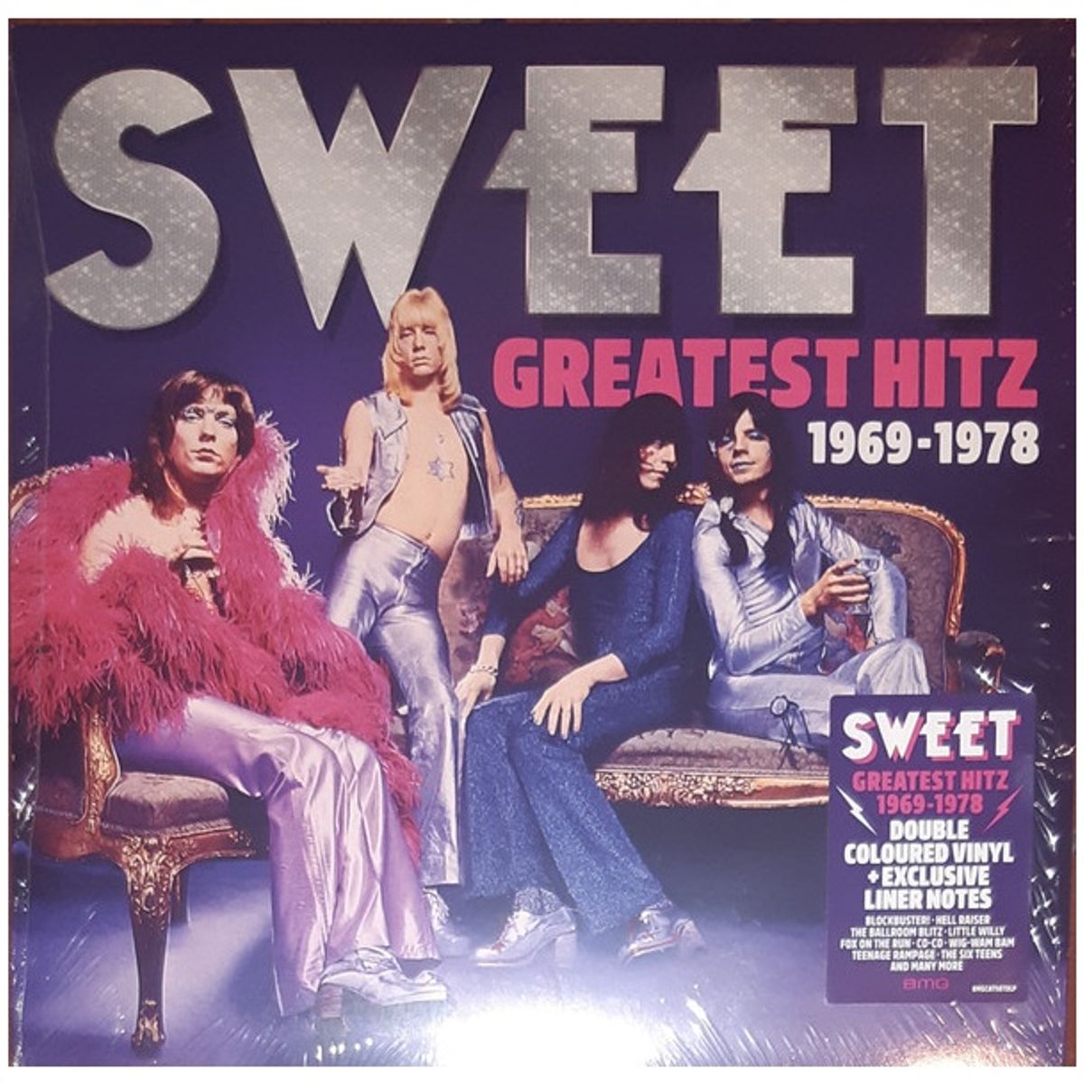 GENERICO - SWEET - GREATEST HITZ! THE BEST OF 1969-1978 (2LP)(COLOR VINYL)/ VINILO