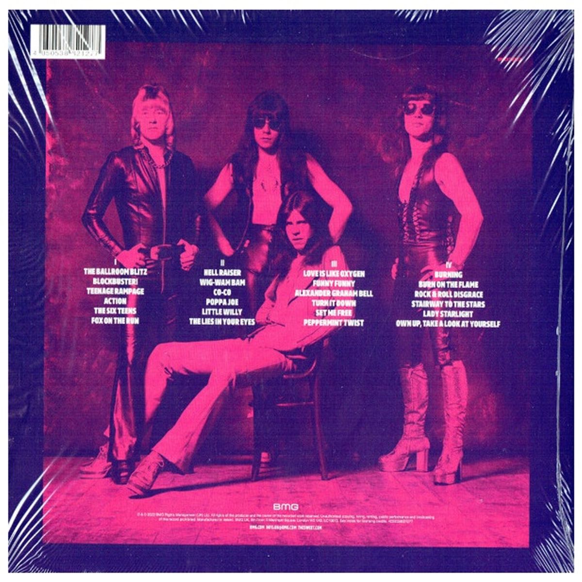 GENERICO - SWEET - GREATEST HITZ! THE BEST OF 1969-1978 (2LP)(COLOR VINYL)/ VINILO