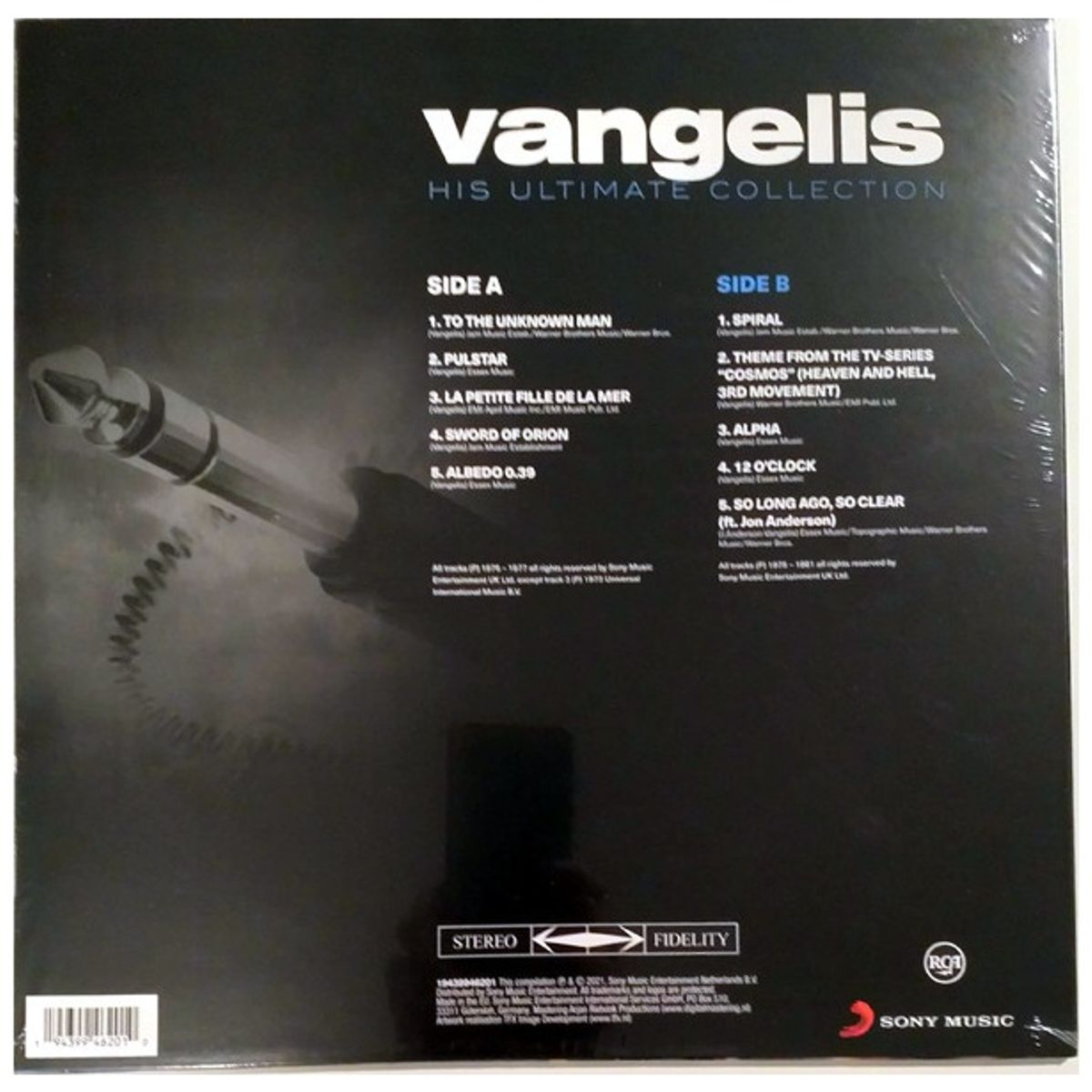 GENERICO - VANGELIS - HIS ULTIMATE COLLECTION/ VINILO