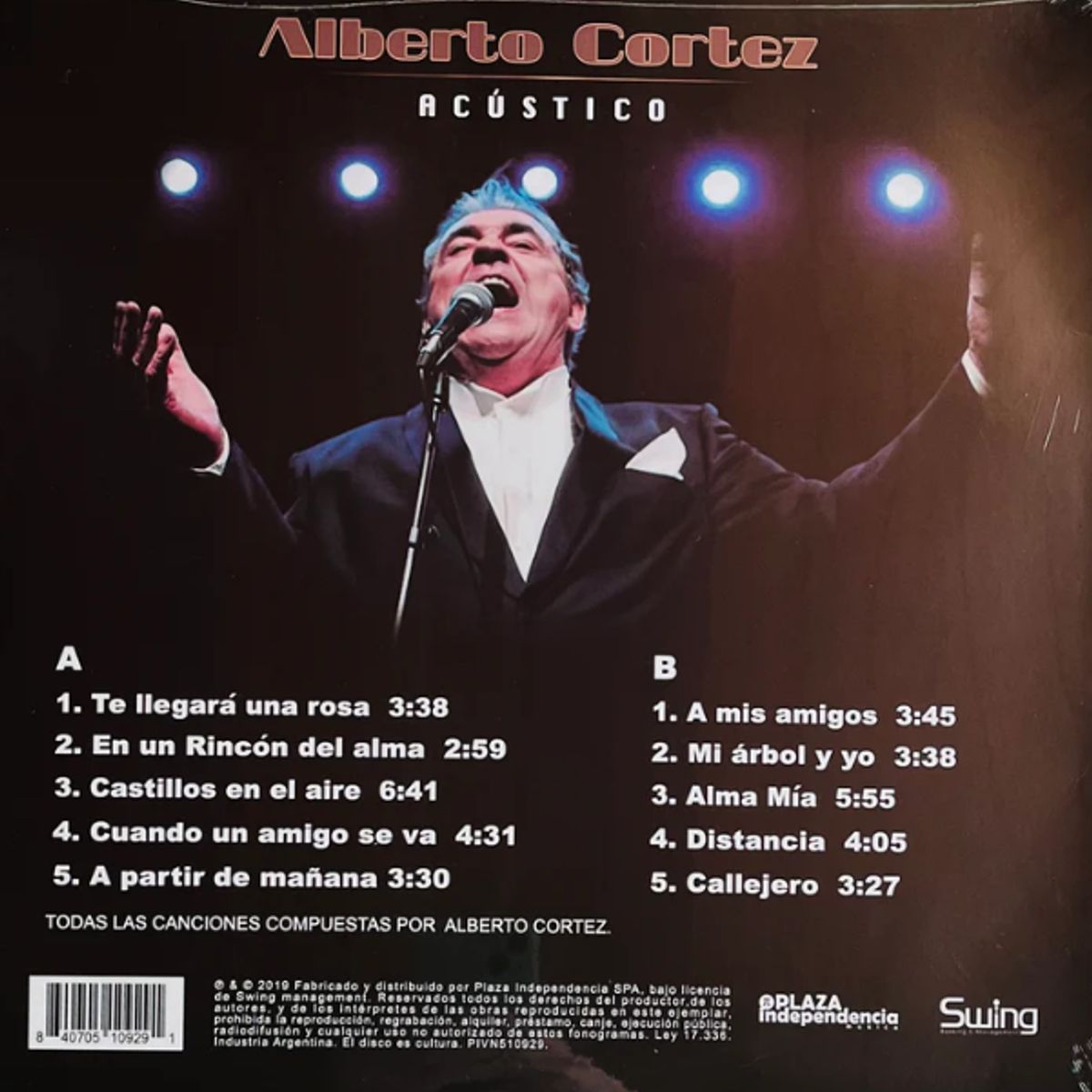 GENERICO - ALBERTO CORTEZ - ACUSTICO / VINILO