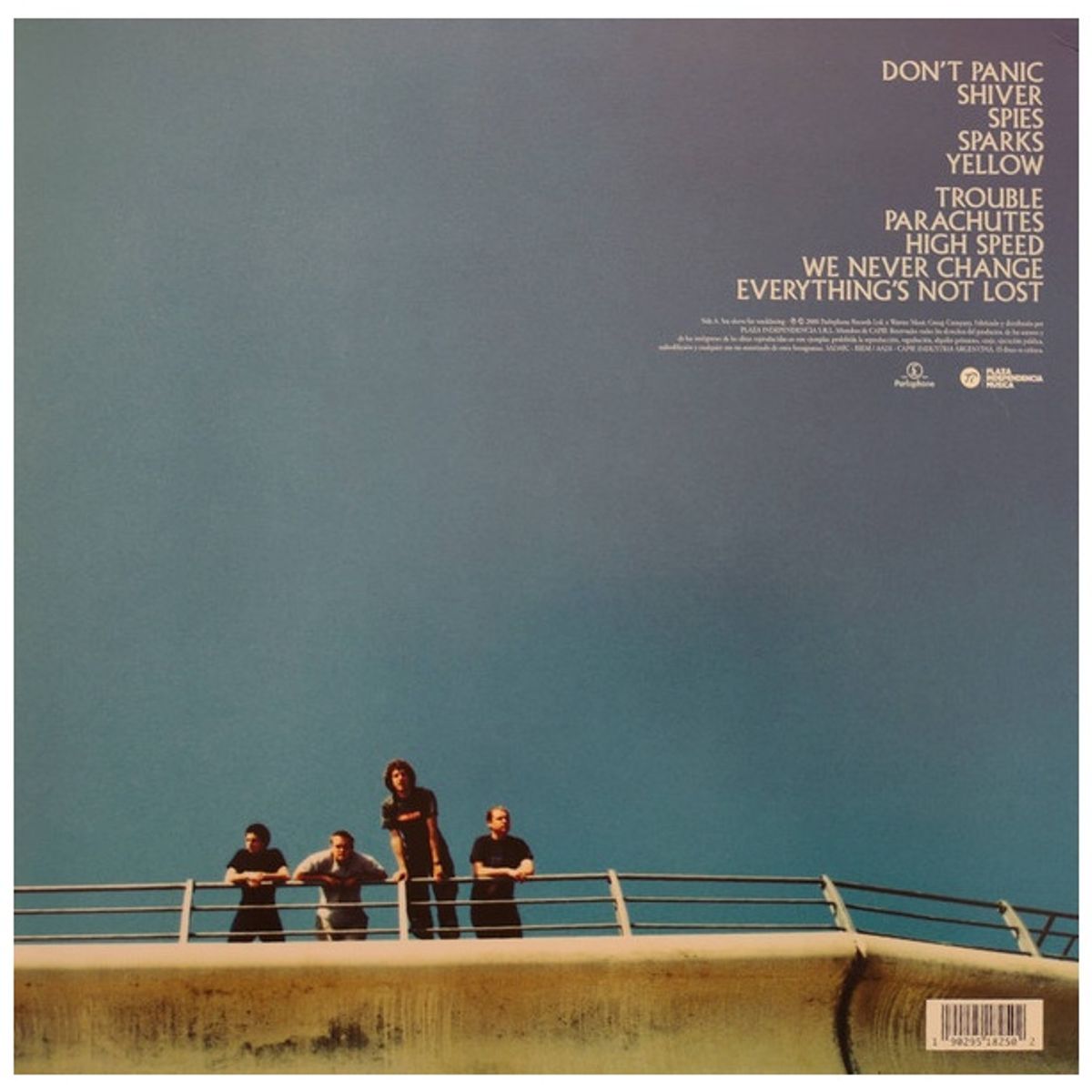 GENERICO - COLDPLAY - PARACHUTES / VINILO