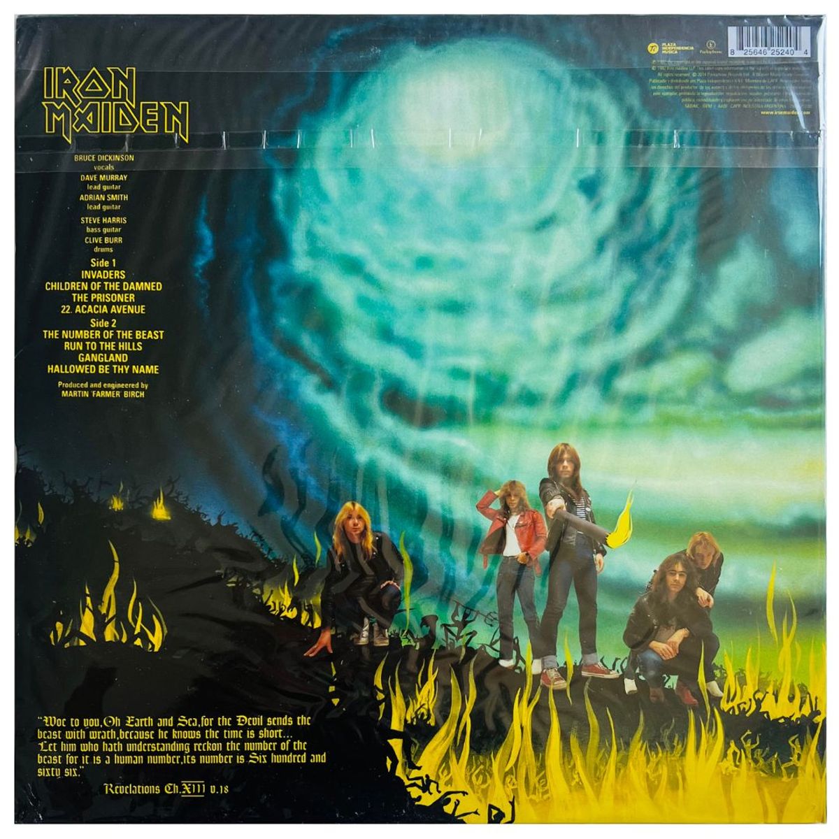 GENERICO - IRON MAIDEN - THE NUMBER OF THE BEAST / VINILO