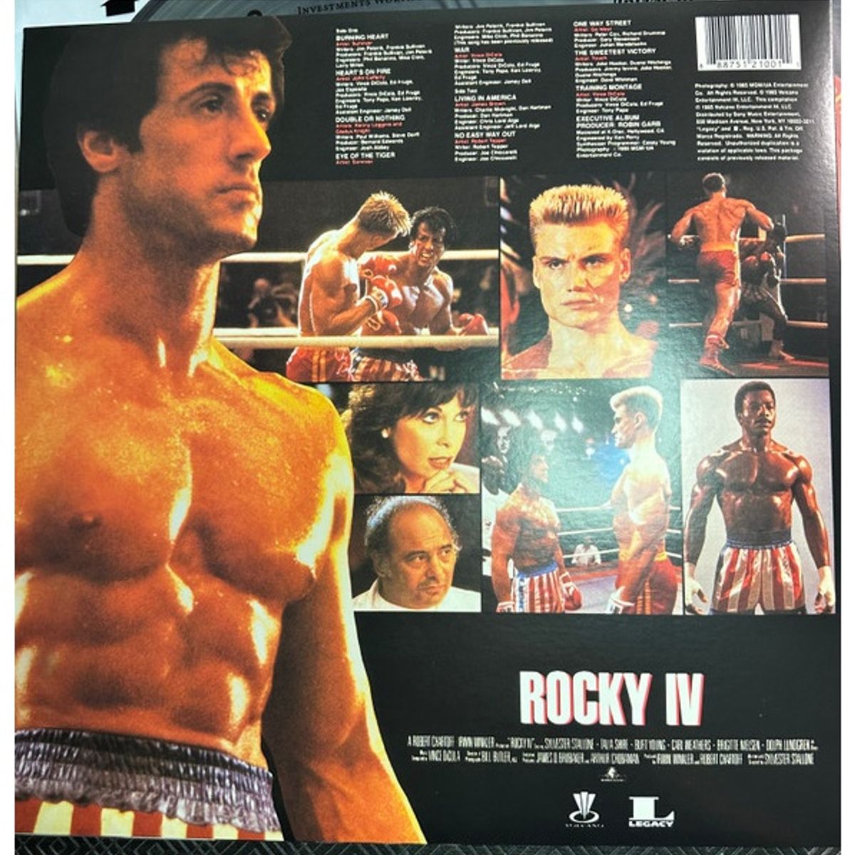GENERICO - ROCKY IV - O. S. T. / VINILO