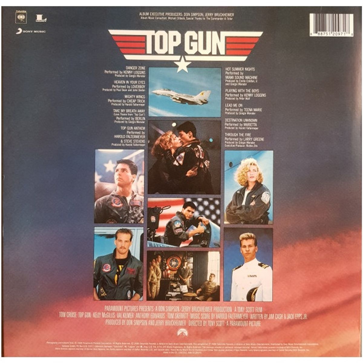 GENERICO - TOP GUN - O. S. T. / VINILO