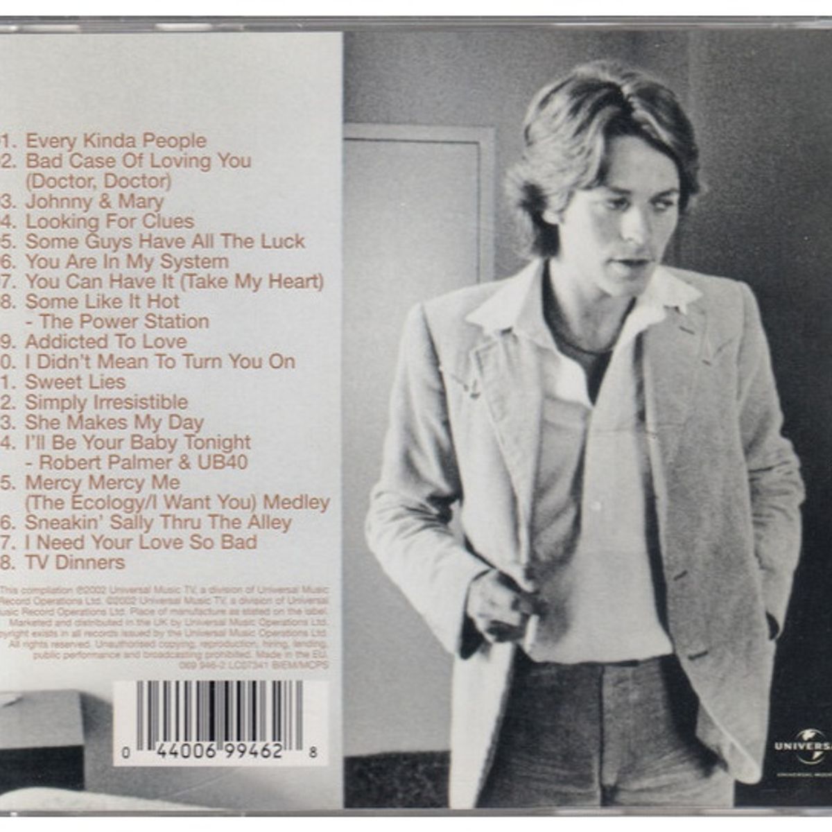 GENERICO - ROBERT PALMER - AT HIS VERY BEST/ CD