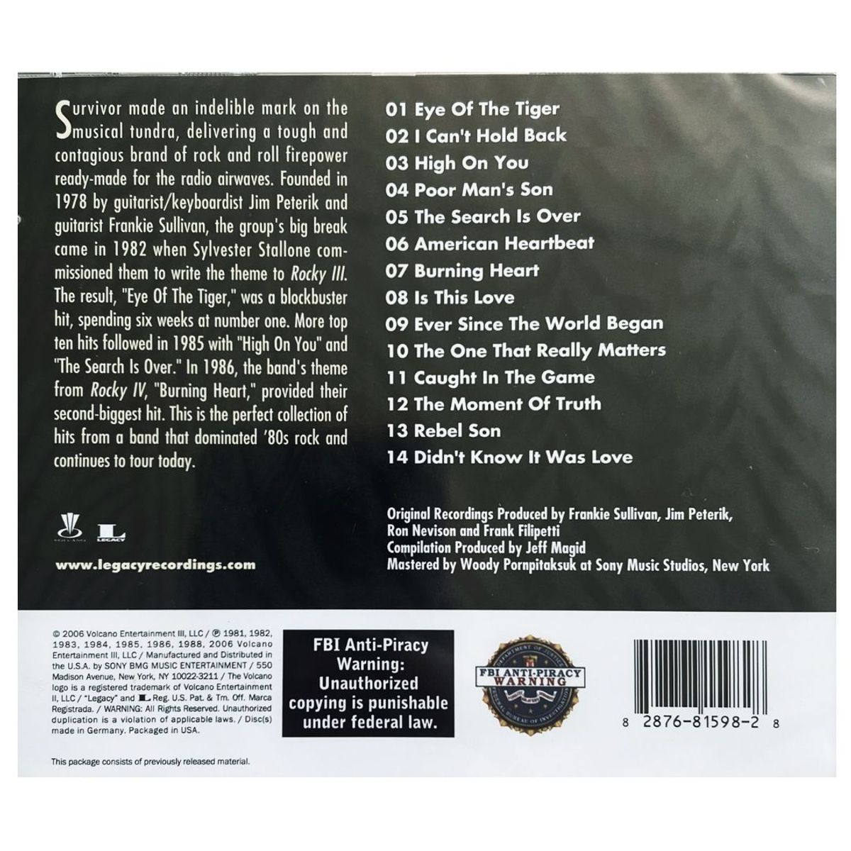 GENERICO - SURVIVOR - THE BEST OF / CD