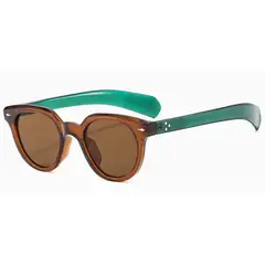NOVY - Gafas Lentes De Sol Redondas Ovaladas Protección UV400