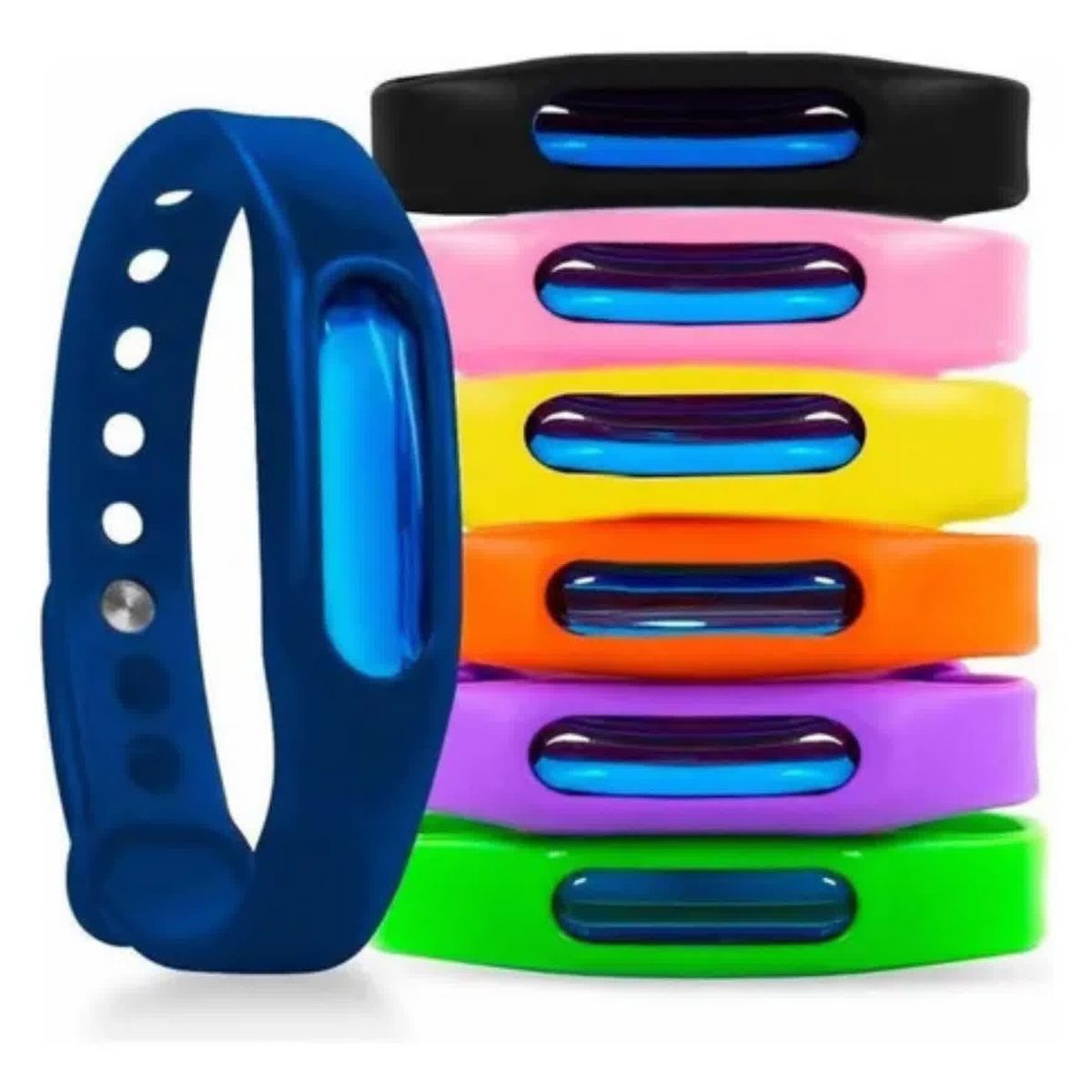 MOVI - Set de 4 Pulseras Repelente de Moquitos y Zancudos