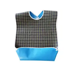 ATURE - Baberos Impermeables Para Adultos Delantales Cuadriculados