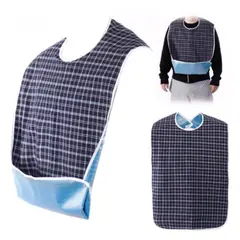 ATURE - Baberos Impermeables Para Adultos Delantales Cuadriculados