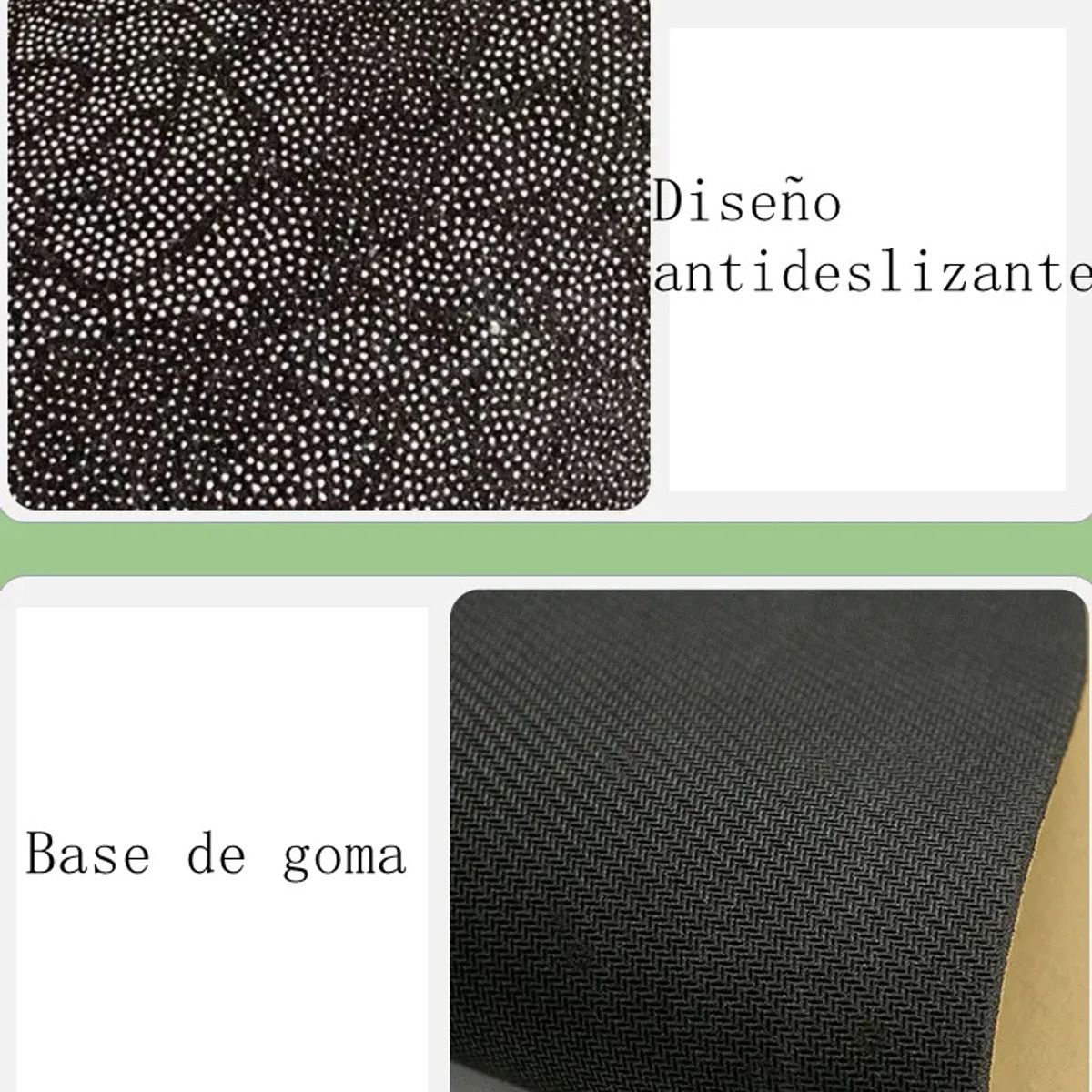 KUANGYE - X2 Alfombras 45x120cm + 45x60cm Cocina Piso Antideslizante