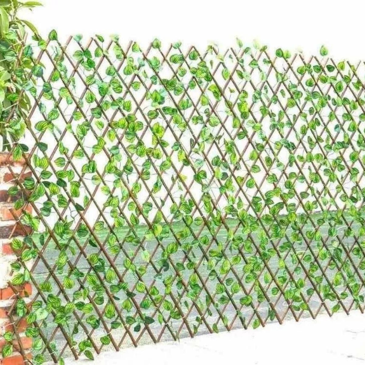 SUPERCENTER - Malla Valla Cerca Tira Planta Enredadera Artificial 70 X 160