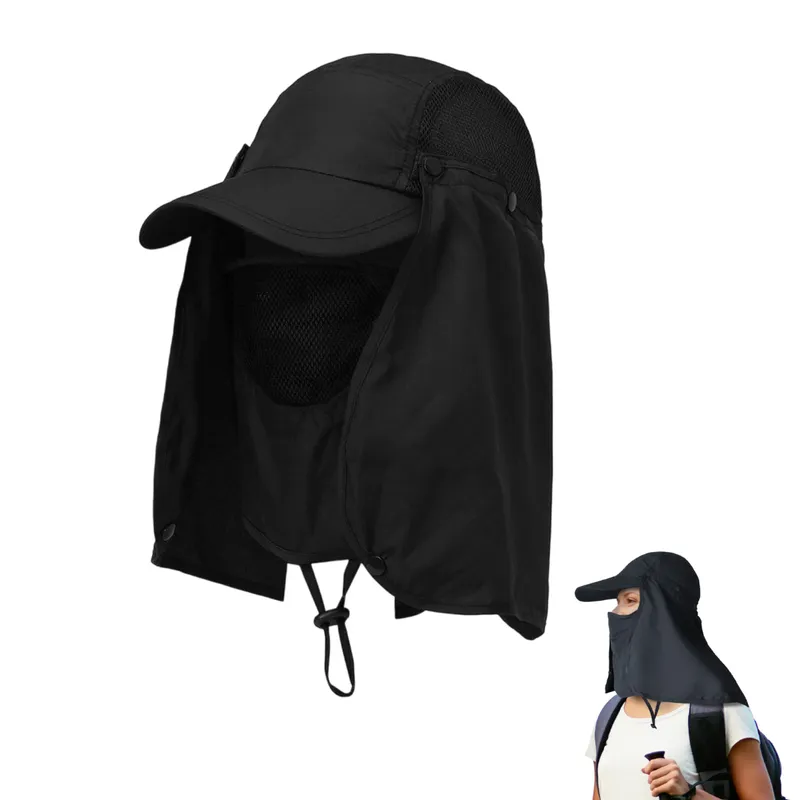 ATURE - Sombrero Para El Sol Con Proteccion Para Cuello Y Cara