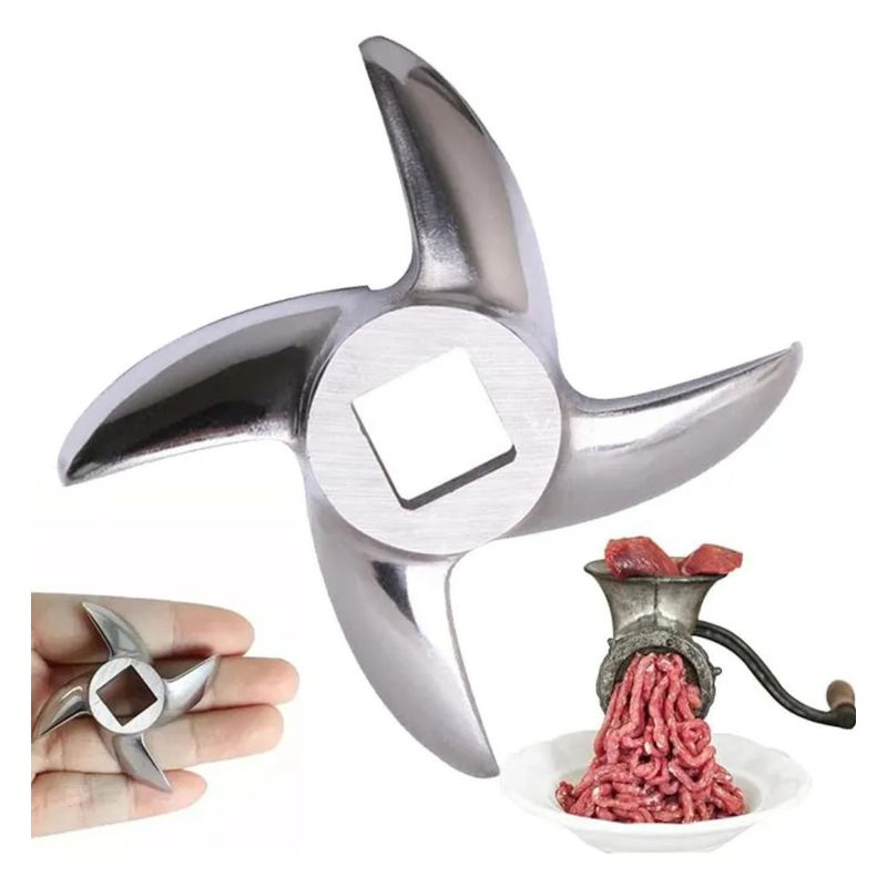 ATURE - Cuchilla Para Picadora De Carne De Acero Inoxidable N.o 12