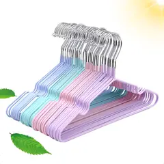 SUPERCENTER - 100 Colgadores Para De Ropa Grandes Antideslizantes Ganchos