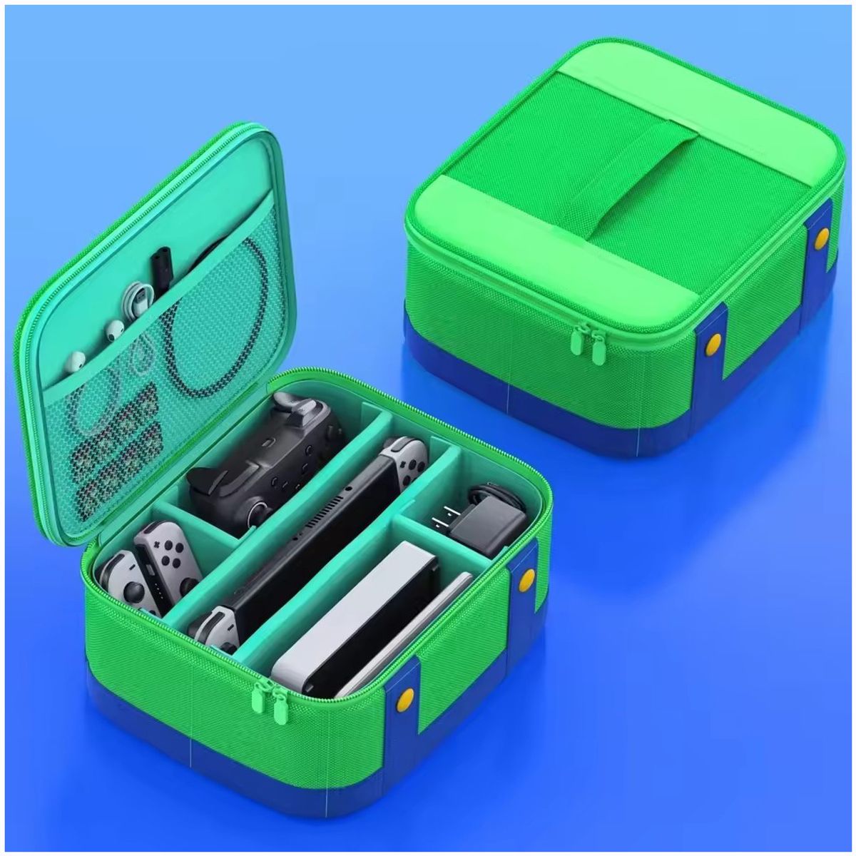 CORRERREY - Funda Protectora Nintendo Switch Oled Portátil Multifuncional Correrrey