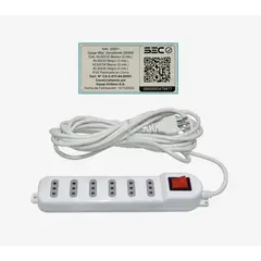 GENERICO - ALARGADOR 3 MT ZAPATILLA KALOP C/INTERRUP.