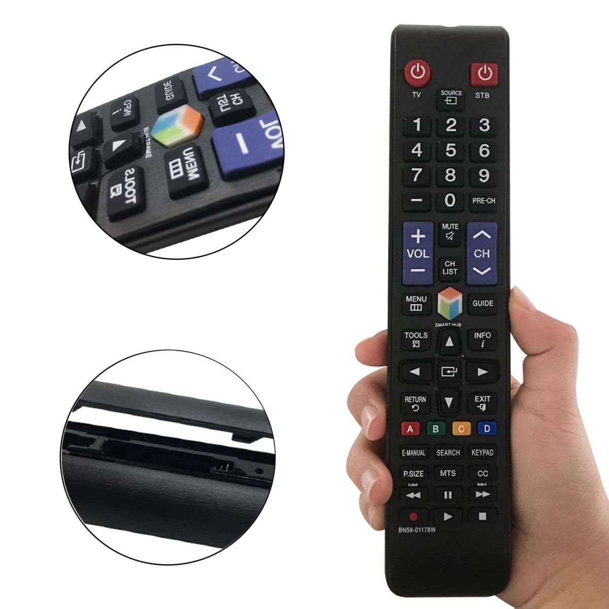 MALIK - CONTROL REMOTO UNIVERSAL PARA SAMSUNG 623