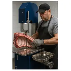 GENERICO - Cortadora Industrial De Carne Y Hueso Sierra Carnicera