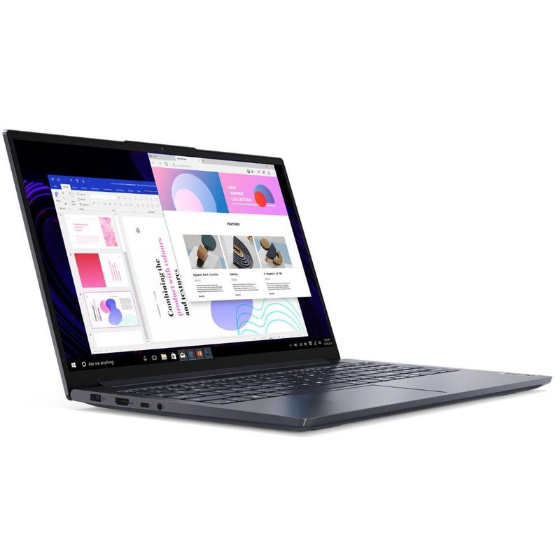 LENOVO - Notebook i5‑1035G1 16 GB 512 GB SSD 156 W10HSL Yoga Slim 7 15IIL05 Reacondicionado