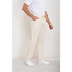 MPROPIA - Pantalon De Vestir Hombre Tipo Lino Casual Verano 7140