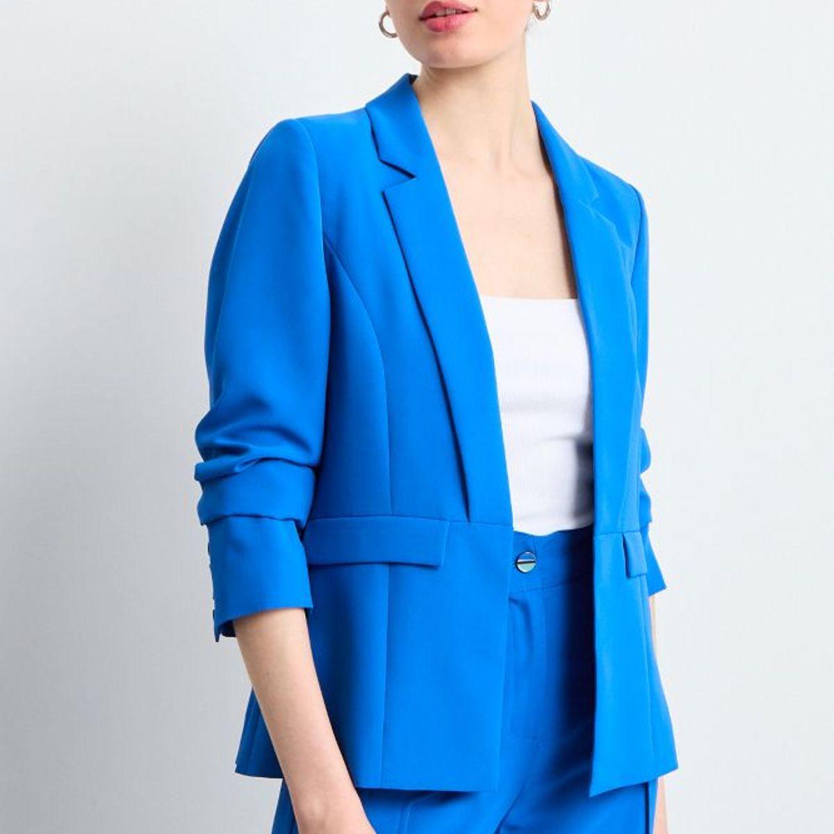 IO - Blazer Mujer Azul Io
