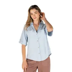 PANAMA JACK - Blusa Lino Mujer W049
