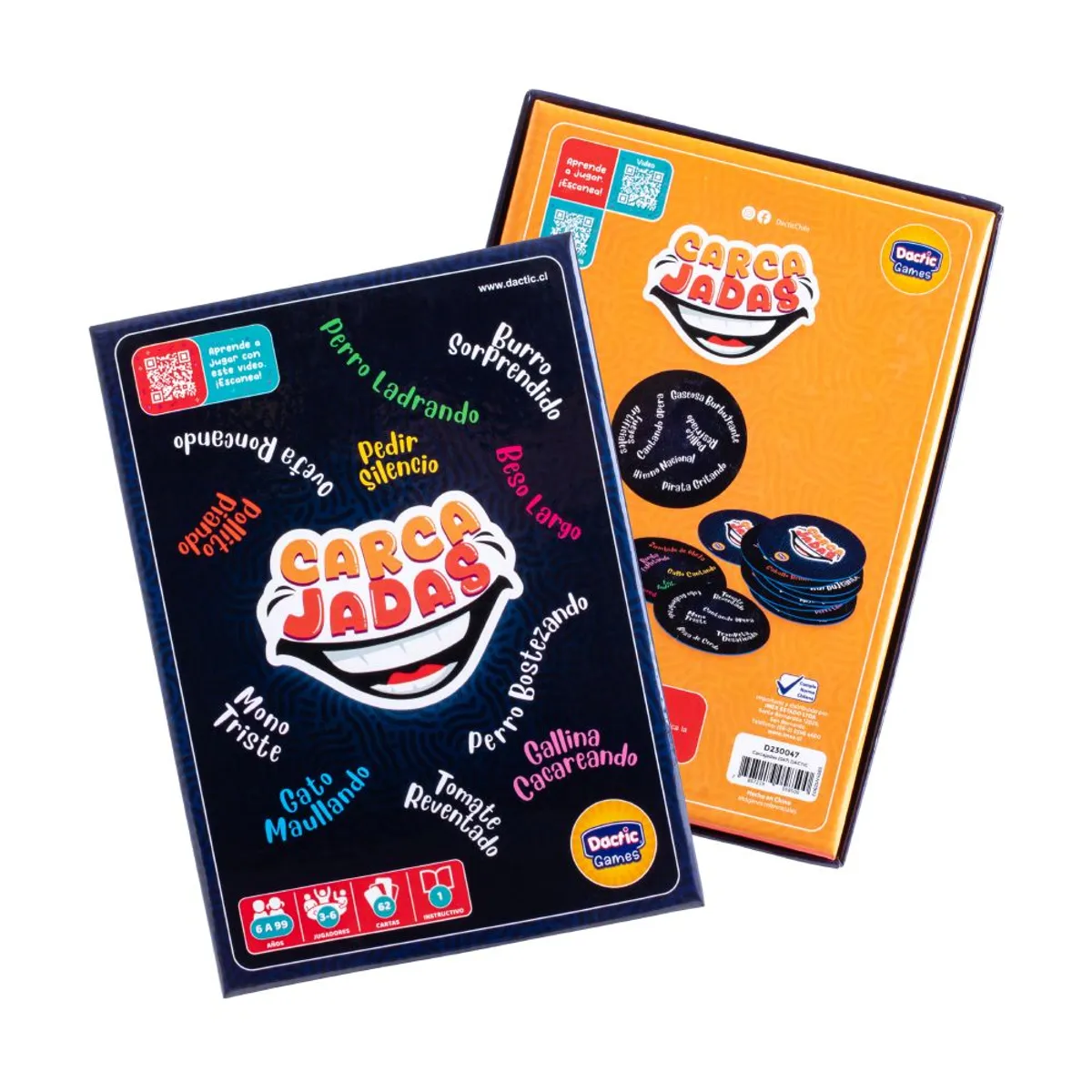DACTIC - Juego de mesa Carcajadas DACTIC
