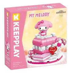 HELLO KITTY - Bloques de construcion My Melody Mousse de Fresa