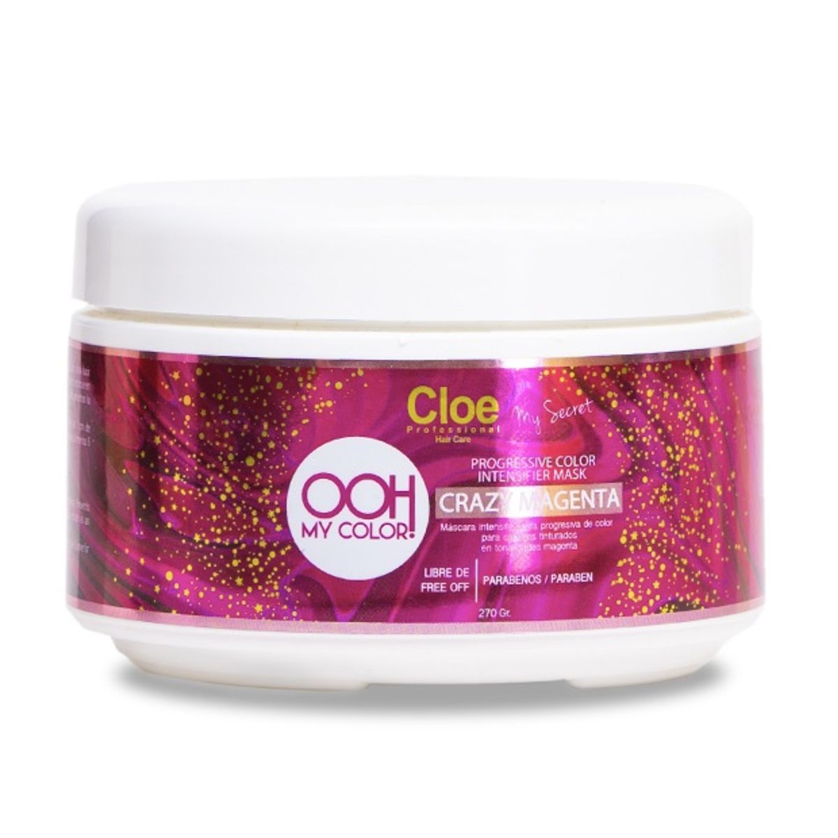 CLOE - Máscara Ooh My Color Crazy Magenta Cloe 270GR